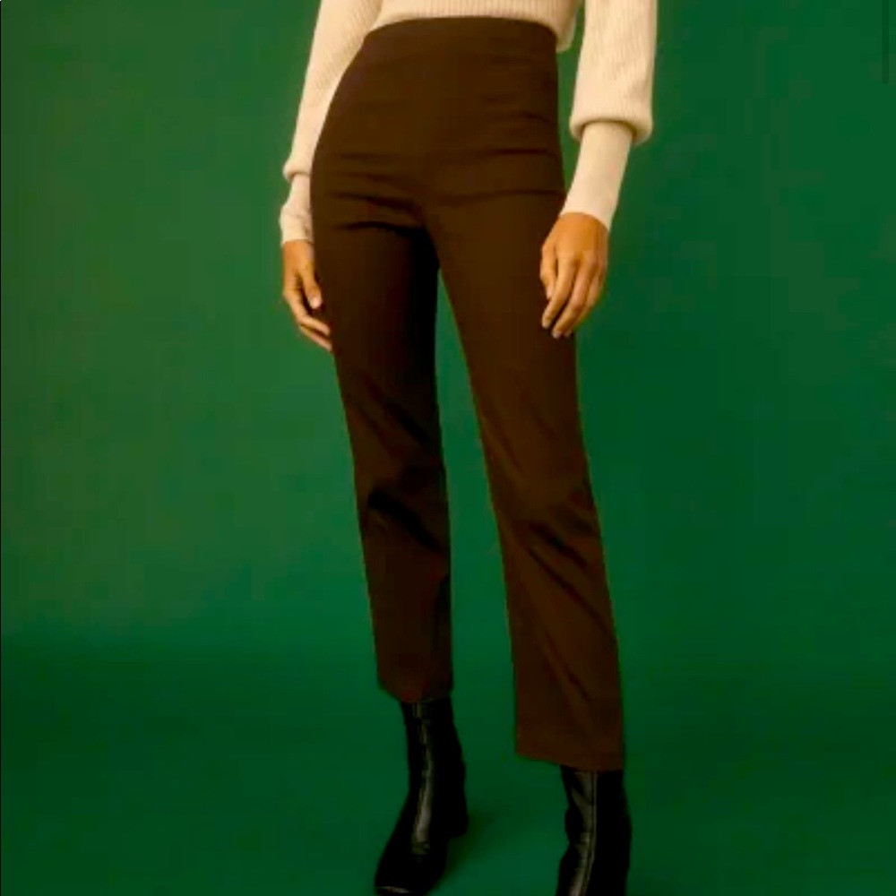 Reformation marlon pants brown